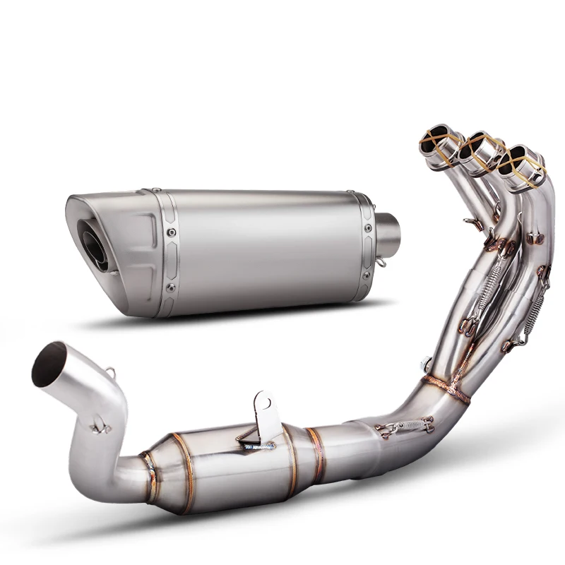 STLF Motorcycle Exhaust Escape Full Systems Front Link Pipe Connect 51mm Muffler Slip on for MT-09 MT09 FZ-09 2021 2022 2023
STLF Motorcycle Exhaust Escape Full Systems Front Link Pipe Connect 51mm Muffler Slip on for MT-09 MT09 FZ-09 2021 2022 2023