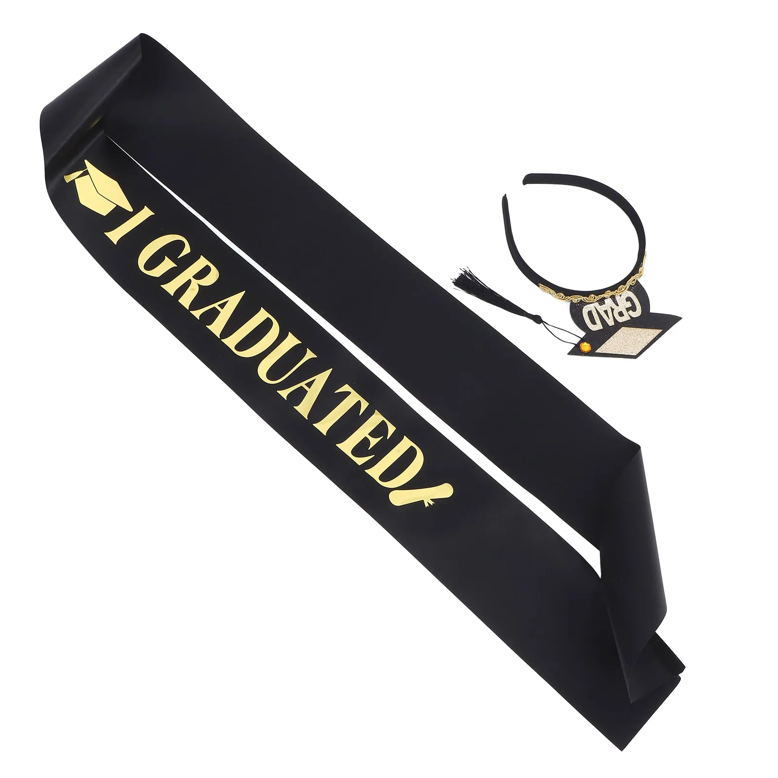 Graduation Sash Headb Set Satin Student Graduation Sashes Fabric Material Hairb Kit Ceremony Accessories Photoshoot 
Graduation Sash Headb Set Satin Student Graduation Sashes Fabric Material Hairb Kit Ceremony Accessories Photoshoot