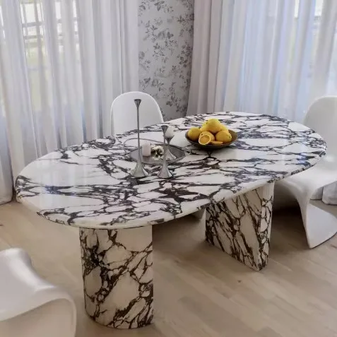 French light luxury marble dining table and chairs combination modern simple cream style home living room rectangular dining tab
French light luxury marble dining table and chairs combination modern simple cream style home living room rectangular dining tab