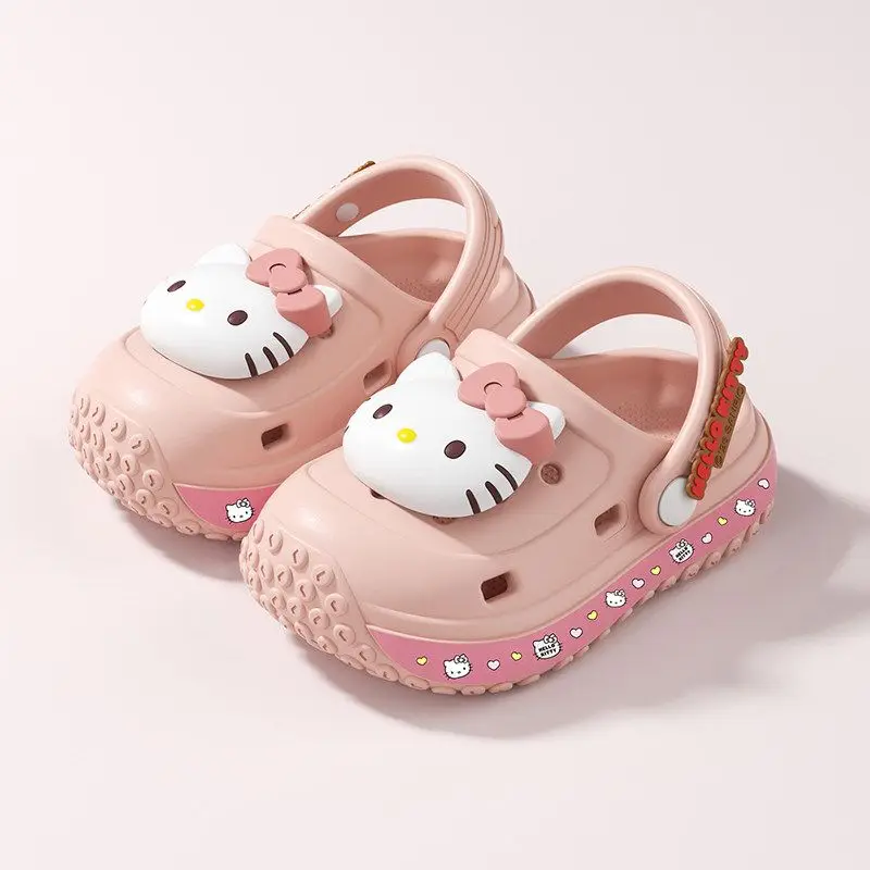 New 2026 New Sanrio Co-branded Clogs Non Slip Cartoon Kuromi Sandals Boys Girls Indoor Outdoor Casual Slippers
New 2026 New Sanrio Co-branded Clogs Non Slip Cartoon Kuromi Sandals Boys Girls Indoor Outdoor Casual Slippers