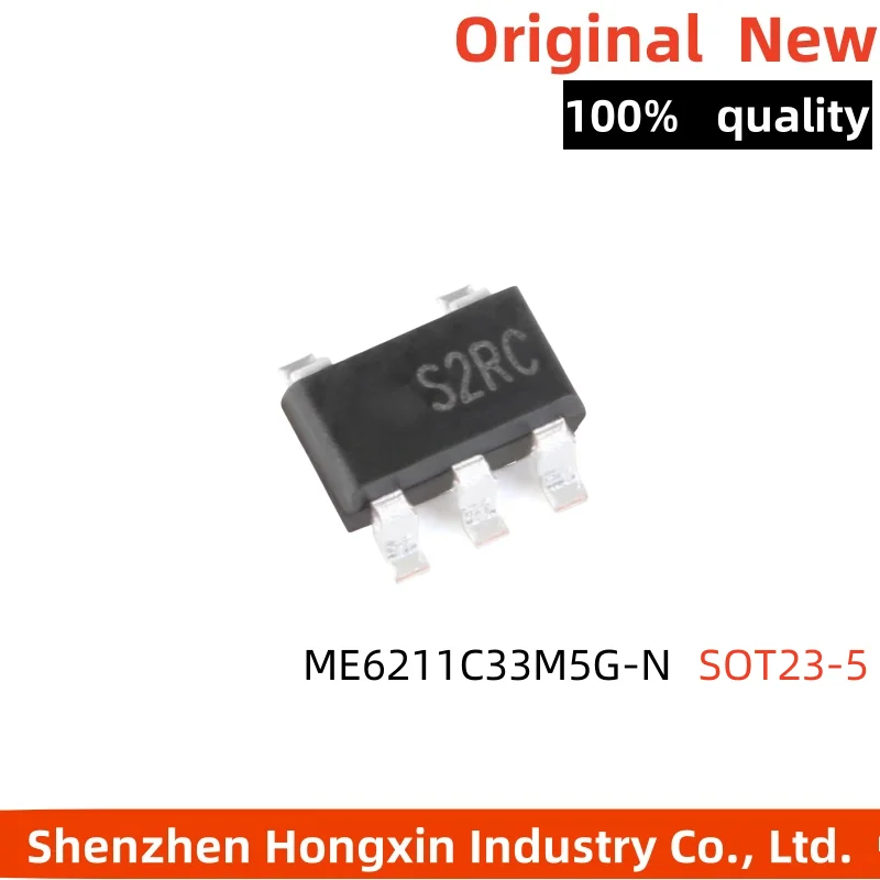 10pcs New Original ME6211C33M5G-N SOT23-5 3.3V0.5A Low Dropout Linear Regulator Core
10pcs New Original ME6211C33M5G-N SOT23-5 3.3V0.5A Low Dropout Linear Regulator Core