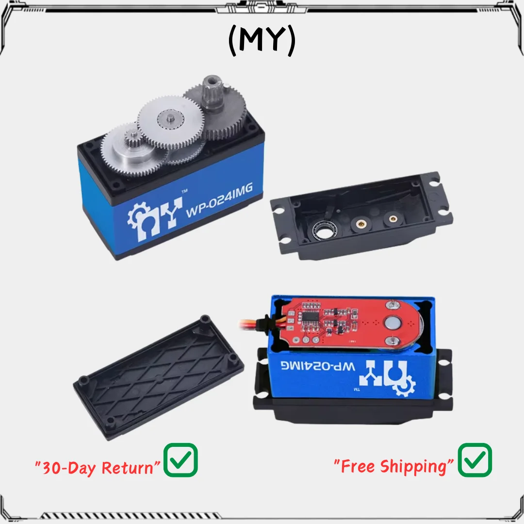OverShoot MY Servo WP-0241MG 7.4V 40KG High Speed Digital Standard Coreless Servo for RC Airplane and Drift Car
OverShoot MY Servo WP-0241MG 7.4V 40KG High Speed Digital Standard Coreless Servo for RC Airplane and Drift Car
