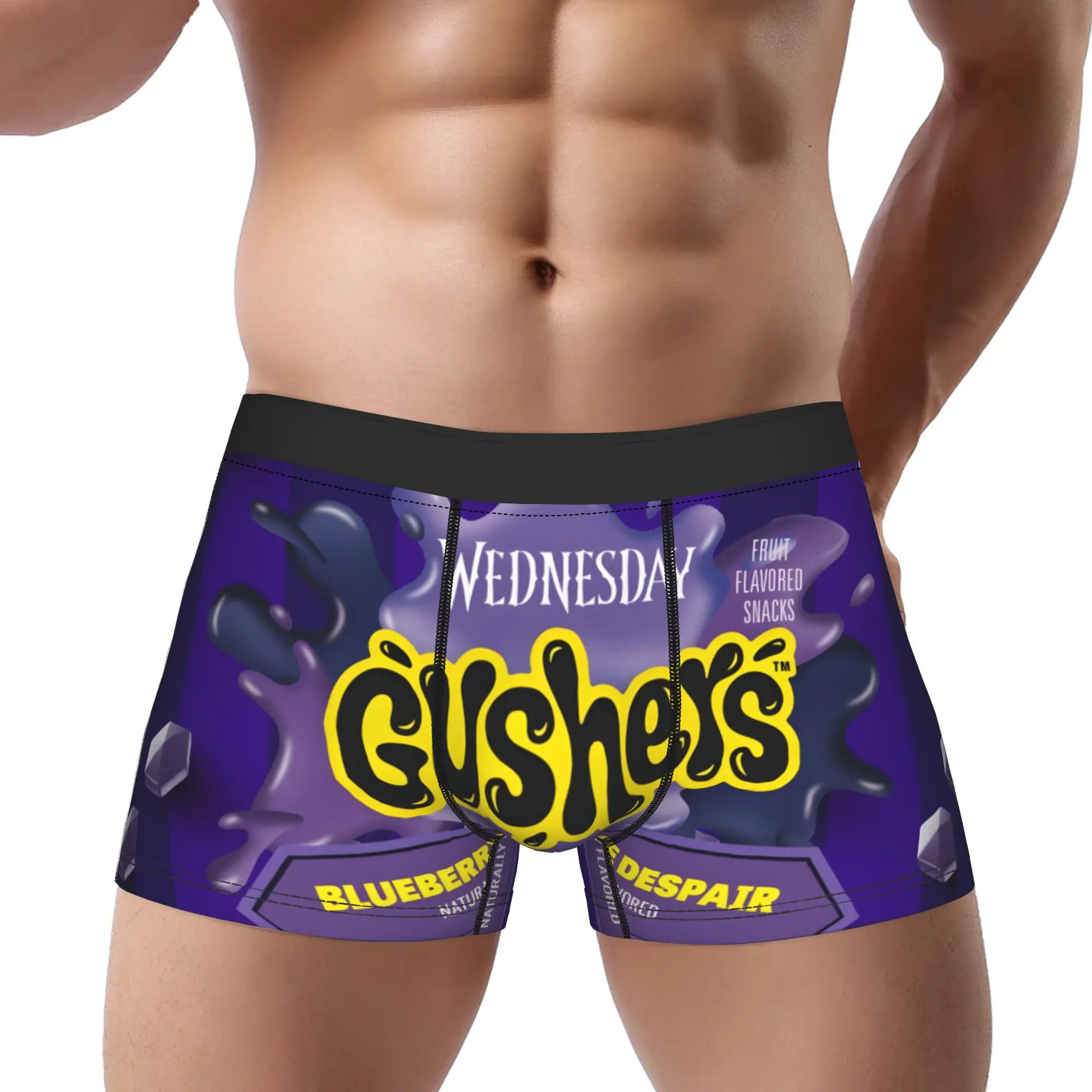 1piece G-Gushers Blueberry Grape Underpants Homme Panties Male Underwear Print Shorts
1piece G-Gushers Blueberry Grape Underpants Homme Panties Male Underwear Print Shorts