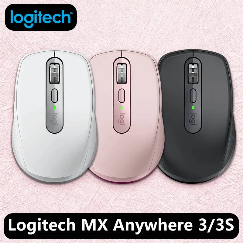 MX Anywhere 3S Wireless Mouse, MagSpeed Wheel 1000 Lines/Sec, 8K DPI, Compatible with Mac/iPad/Windows
MX Anywhere 3S Wireless Mouse, MagSpeed Wheel 1000 Lines/Sec, 8K DPI, Compatible with Mac/iPad/Windows