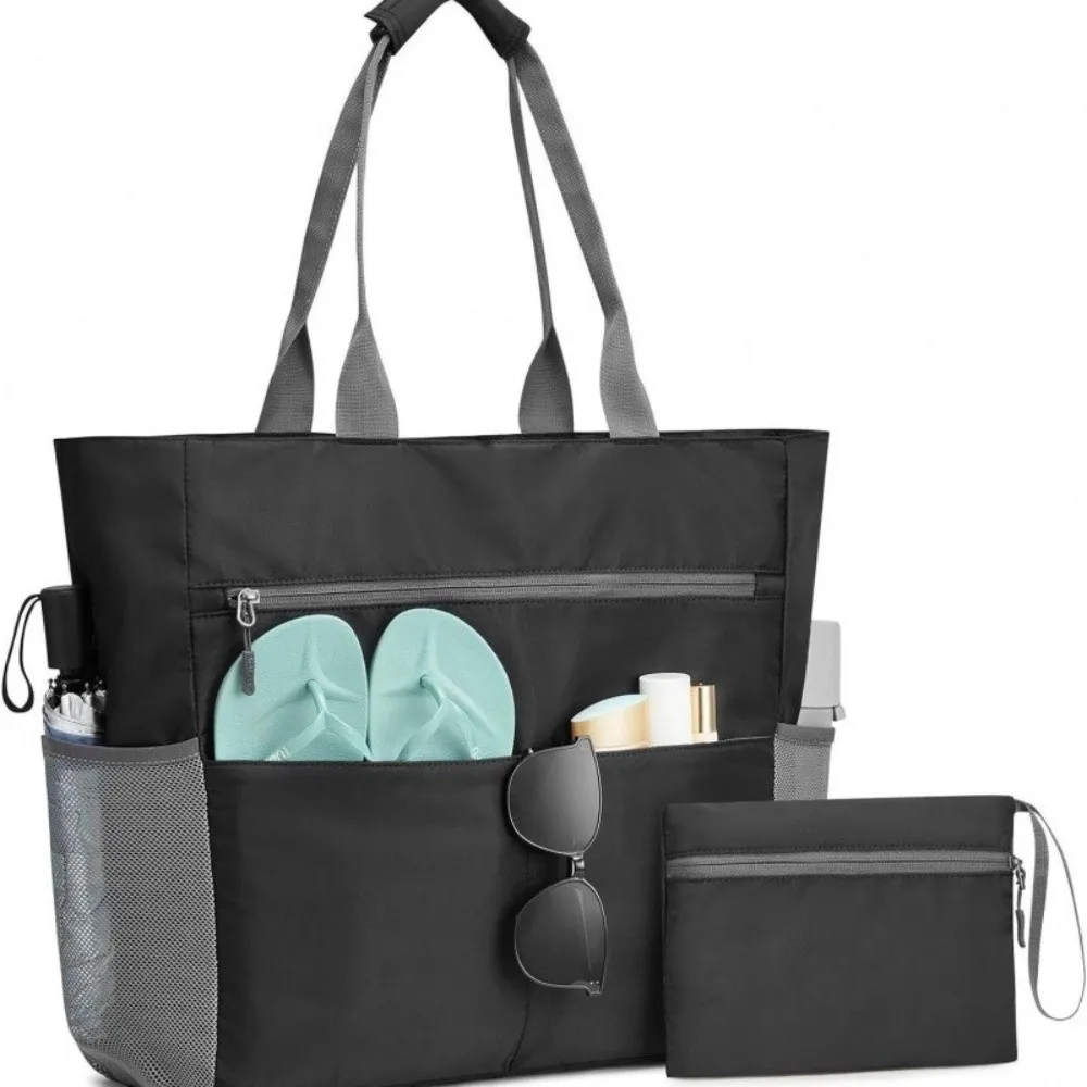 Swimming Vacation Waterproof Tote Bag Foldable Portable Travel Storage Bag Large Capacity Striped Zipper Bag
Swimming Vacation Waterproof Tote Bag Foldable Portable Travel Storage Bag Large Capacity Striped Zipper Bag