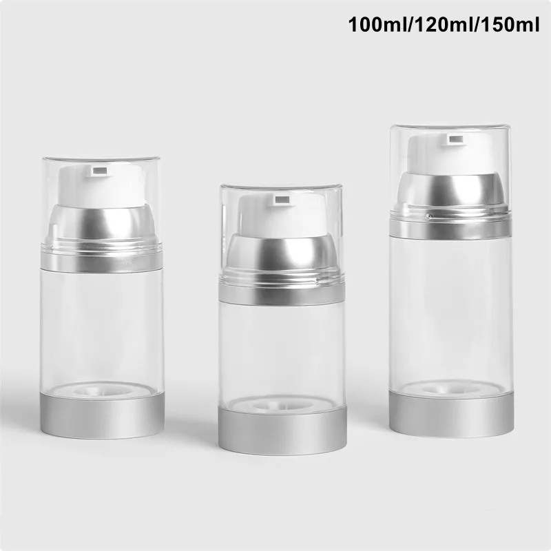 30pcs 100ml 120ml 150ml Luxury Empty Cosmetic Round Bottle Plastic Vacuum Lotion Serum Bottle with Pump for Skincare Package
30pcs 100ml 120ml 150ml Luxury Empty Cosmetic Round Bottle Plastic Vacuum Lotion Serum Bottle with Pump for Skincare Package