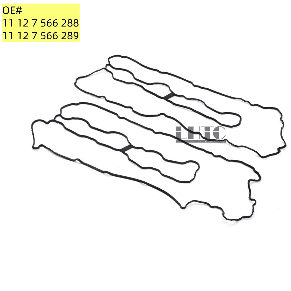 Engine Valve Cover Gaskets Seals Pair OE# 11 12 7 566 288/11 12 7 566 289 For BMW 550i 750Li X5 F10 F15 N63B44A 4.4
Engine Valve Cover Gaskets Seals Pair OE# 11 12 7 566 288/11 12 7 566 289 For BMW 550i 750Li X5 F10 F15 N63B44A 4.4