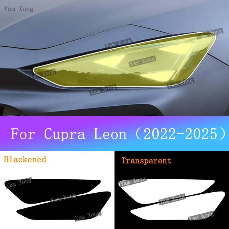 For Cupra Leon 2025-2022 Headlamp Black TPU StickerFront Light Transparent Anti-Scratch Film BC Pillar Trim Film Accessories
For Cupra Leon 2025-2022 Headlamp Black TPU StickerFront Light Transparent Anti-Scratch Film BC Pillar Trim Film Accessories