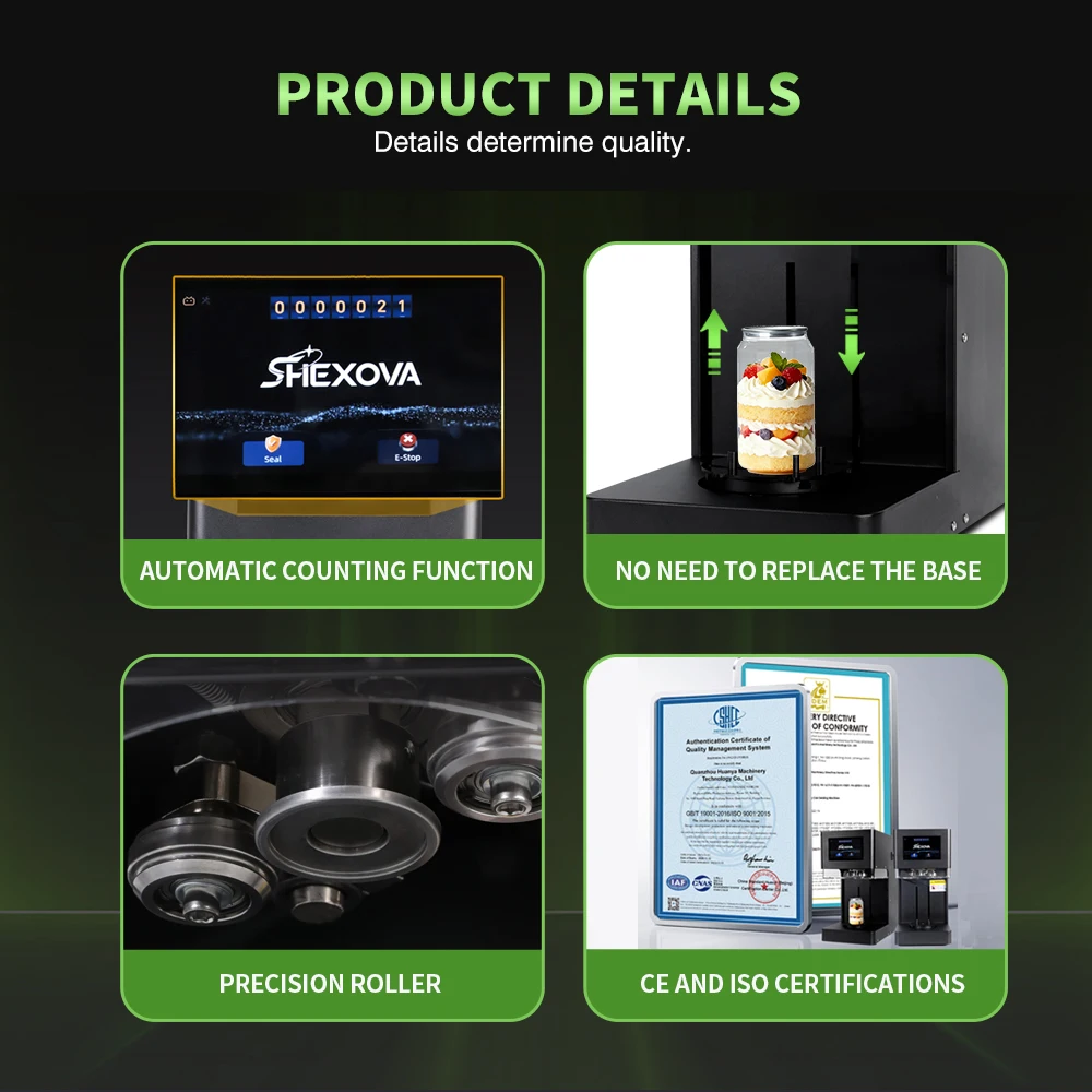 TULX Commercial New Product Non Rotated Type Plastic Cans for Can Sealing Machine Beverage Juice Soda Can Sealer Machine Automa
TULX Commercial New Product Non Rotated Type Plastic Cans for Can Sealing Machine Beverage Juice Soda Can Sealer Machine Automa