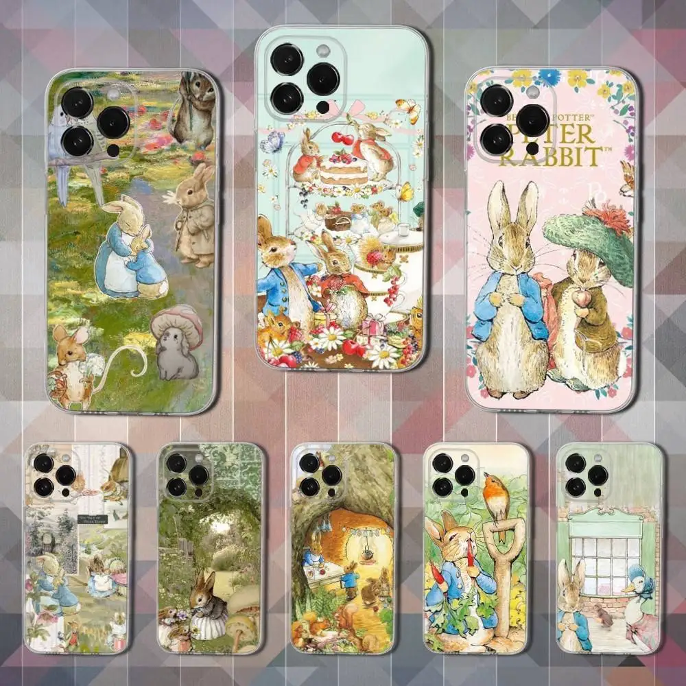 Cute Role P-Peter R-Rabbit Phone Case For iPhone 16,15,14,13,12,11 Pro,Max,Plus,X,XS,XR,SE,Mini Transparent Soft Cover
Cute Role P-Peter R-Rabbit Phone Case For iPhone 16,15,14,13,12,11 Pro,Max,Plus,X,XS,XR,SE,Mini Transparent Soft Cover