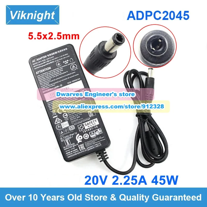 ADPC2045 AC Adapter 20V 2.25A 45W for 278E8Q AG322FCX 278E8QJAB 272M8 OPTIX G27C6P 242B9T/75 242B8T/27 G27CA
ADPC2045 AC Adapter 20V 2.25A 45W for 278E8Q AG322FCX 278E8QJAB 272M8 OPTIX G27C6P 242B9T/75 242B8T/27 G27CA
