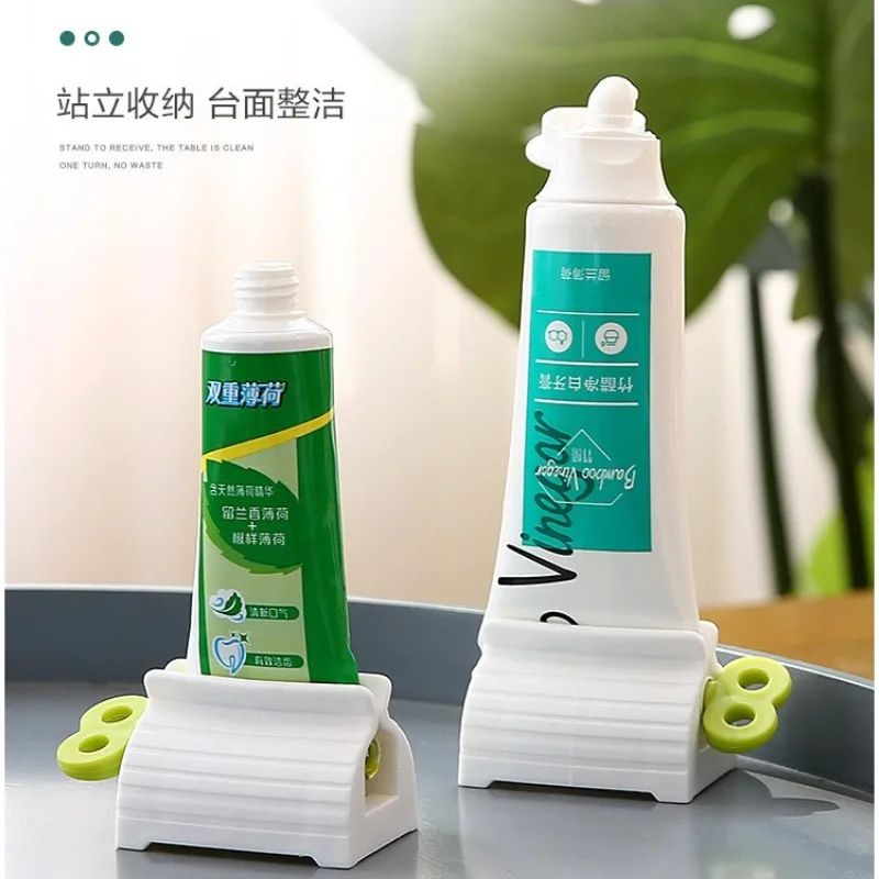 1pc Efficient Lazy Rolling Toothpaste Squeezer Portable Holder Squeeze Tools Versatile Facial Cleanser Toothpaste Dispenser Tool
1pc Efficient Lazy Rolling Toothpaste Squeezer Portable Holder Squeeze Tools Versatile Facial Cleanser Toothpaste Dispenser Tool