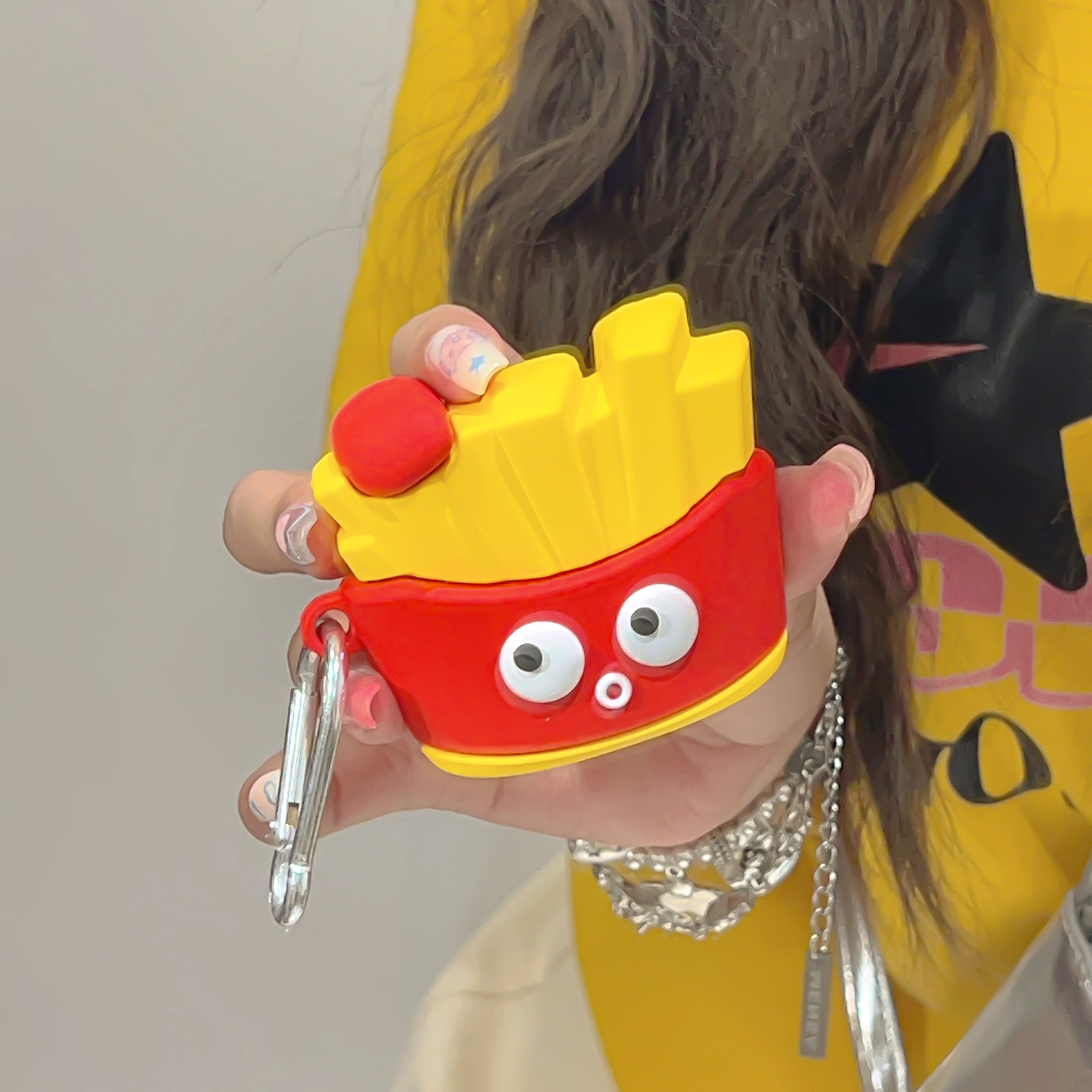2025 Flash Sale INS Style Cartoon French Fries Funny Cute Personalized Creative Anti Drop Suitable For AirPods1 2 3 Pro Pro2
2025 Flash Sale INS Style Cartoon French Fries Funny Cute Personalized Creative Anti Drop Suitable For AirPods1 2 3 Pro Pro2