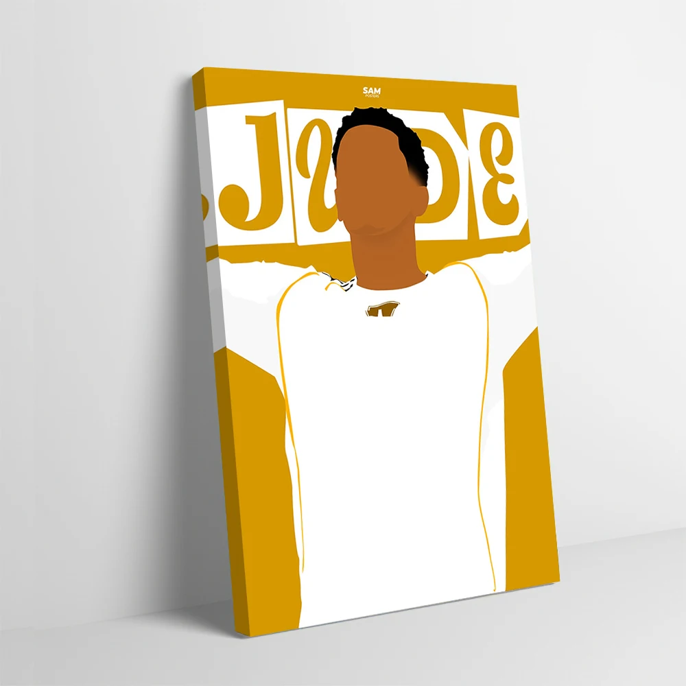 Юди Блингем, настоящий Мадрид, минималистичный художественный постер, настраиваемая печатная картина на холсте для фотографий, настенное искусство, декор для ванной комнаты, комната
Юди Блингем, настоящий Мадрид, минималистичный художественный постер, настраиваемая печатная картина на холсте для фотографий, настенное искусство, декор для ванной комнаты, комната