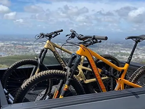 Алюминиевый багажник для 4-велосипедного грузовика — универсальный, подходит для полноразмерных грузовиков с креплением на колесах и функцией пропускания передних шин
Алюминиевый багажник для 4-велосипедного грузовика — универсальный, подходит для полноразмерных грузовиков с креплением на колесах и функцией пропускания передних шин