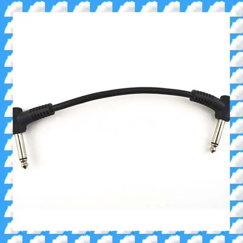 ONGE 18 X Electric Guitar Cables 6 Inch 1/4 Right Angle Effect Pedal Patch Cord Black
ONGE 18 X Electric Guitar Cables 6 Inch 1/4 Right Angle Effect Pedal Patch Cord Black