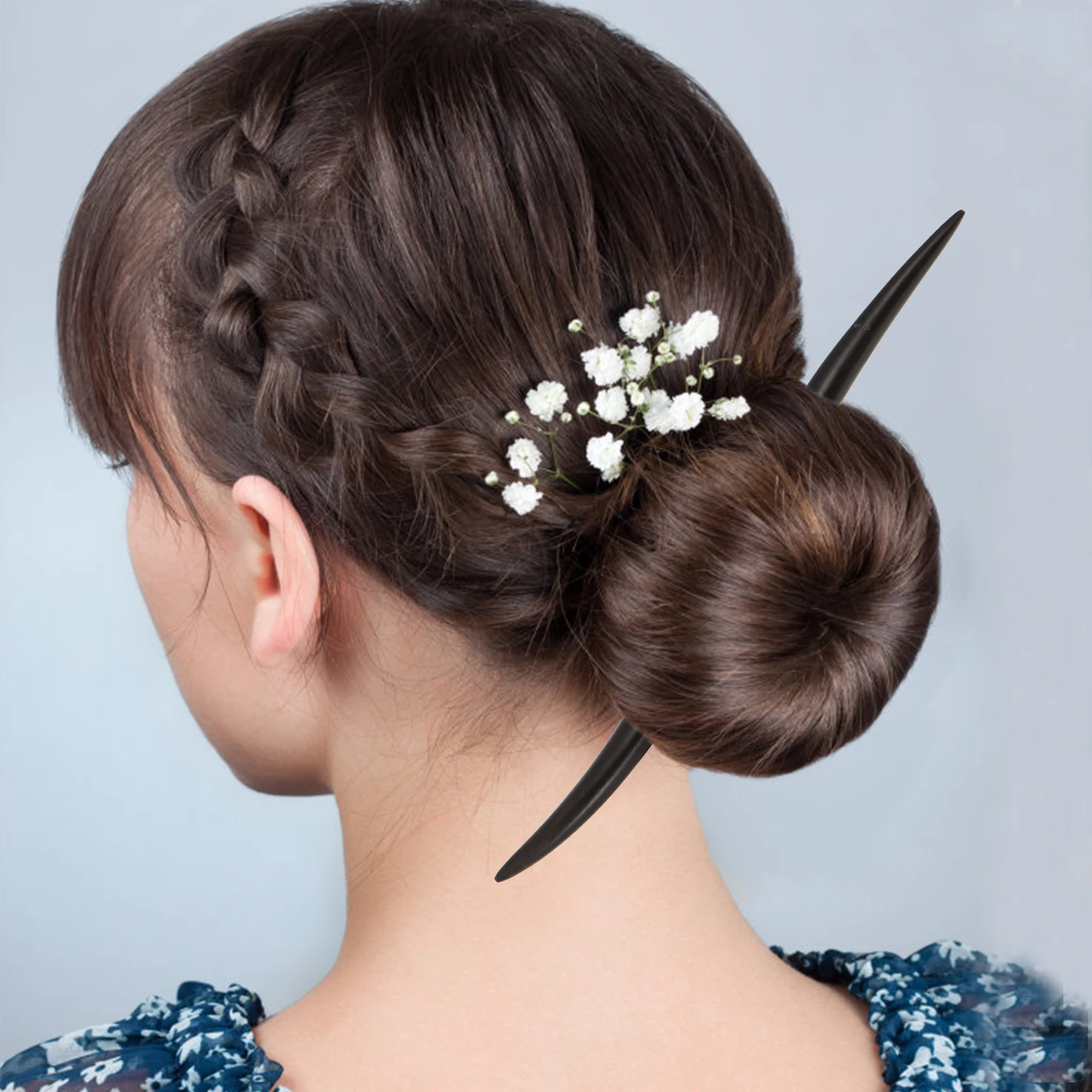 Chinese Style Hairpin Women Vintage Ebony Hair Chopstick Smooth Natural Environmental Hairstyle Creation Shopping Parties
Chinese Style Hairpin Women Vintage Ebony Hair Chopstick Smooth Natural Environmental Hairstyle Creation Shopping Parties