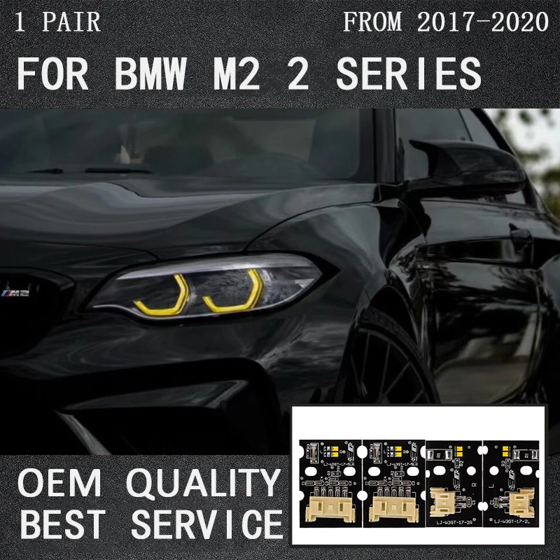 Желтый 63117494851 63117494852 для BMW M2 серии F22 F23 F87 LCI лампа DRL светодиодный модуль «ангельский глаз» цвета лимона дневные ходовые огни
Желтый 63117494851 63117494852 для BMW M2 серии F22 F23 F87 LCI лампа DRL светодиодный модуль «ангельский глаз» цвета лимона дневные ходовые огни