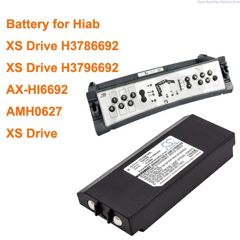 Аккумулятор 2000 мАч HIA7220 для Hiab AMH0627, AX-HI6692, XS Drive, XS Drive H3786692, XS Drive H3796692
Аккумулятор 2000 мАч HIA7220 для Hiab AMH0627, AX-HI6692, XS Drive, XS Drive H3786692, XS Drive H3796692