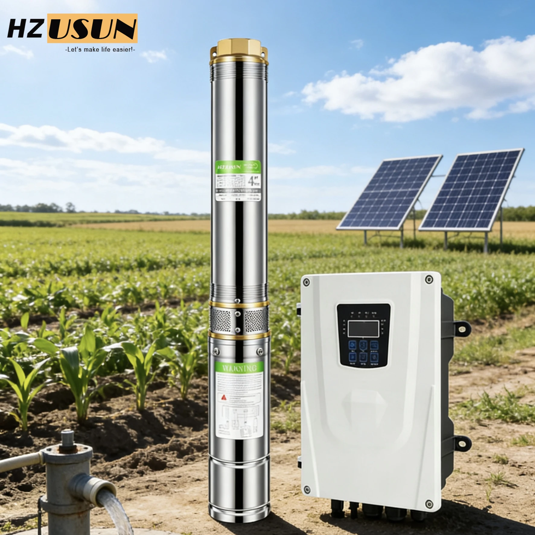 1,5 л.с. с высоким расходом на солнечной энергии, распылитель воды для мелких скважин, ирригационный насос, 2-дюймовый Bombas De Agua Solar Precios Pozo Profundo
1,5 л.с. с высоким расходом на солнечной энергии, распылитель воды для мелких скважин, ирригационный насос, 2-дюймовый Bombas De Agua Solar Precios Pozo Profundo