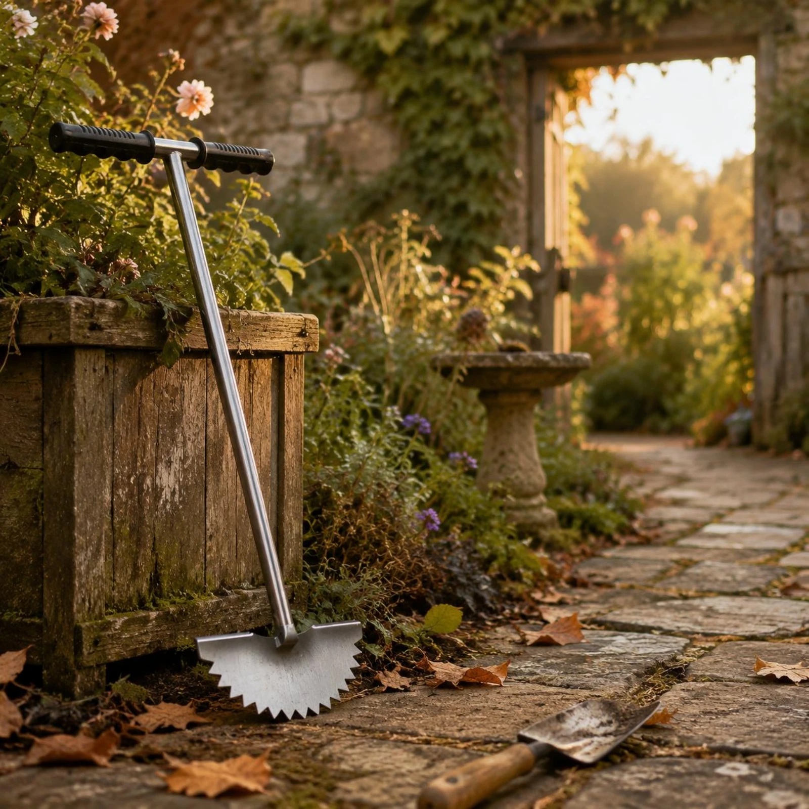T-Handle Lawn Edger Saw-Tooth Blade Yard Tool
T-Handle Lawn Edger Saw-Tooth Blade Yard Tool