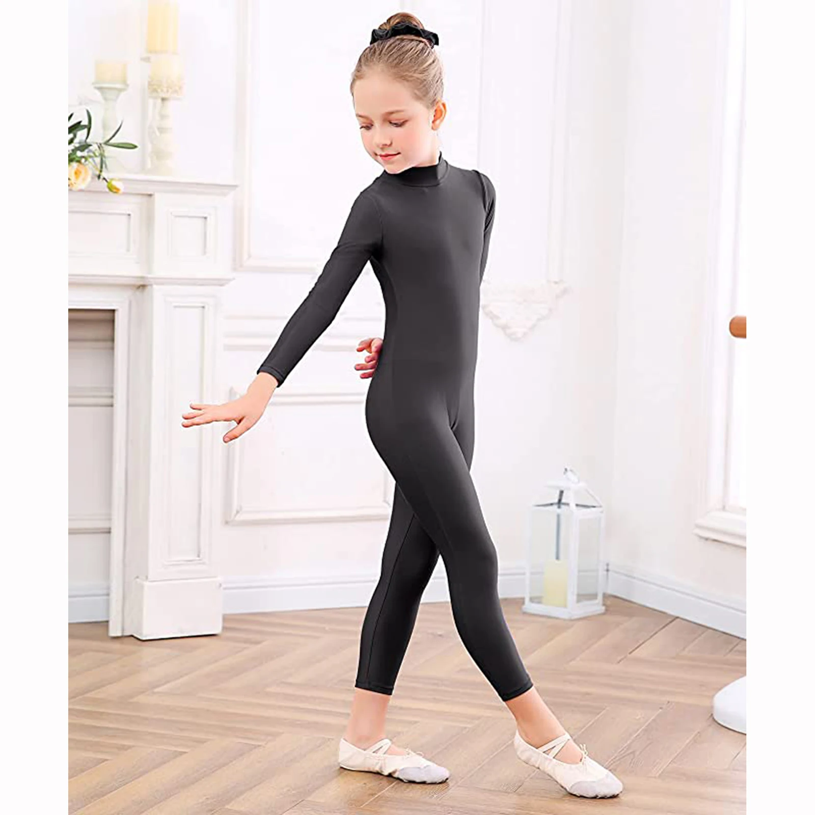 Speerise Kids Ballet Skate Dance Unitard Girls Gymnastics Full Body Leotard Black Long Sleeve Bodysuit Children Jumpsuit Wear
Speerise Kids Ballet Skate Dance Unitard Girls Gymnastics Full Body Leotard Black Long Sleeve Bodysuit Children Jumpsuit Wear