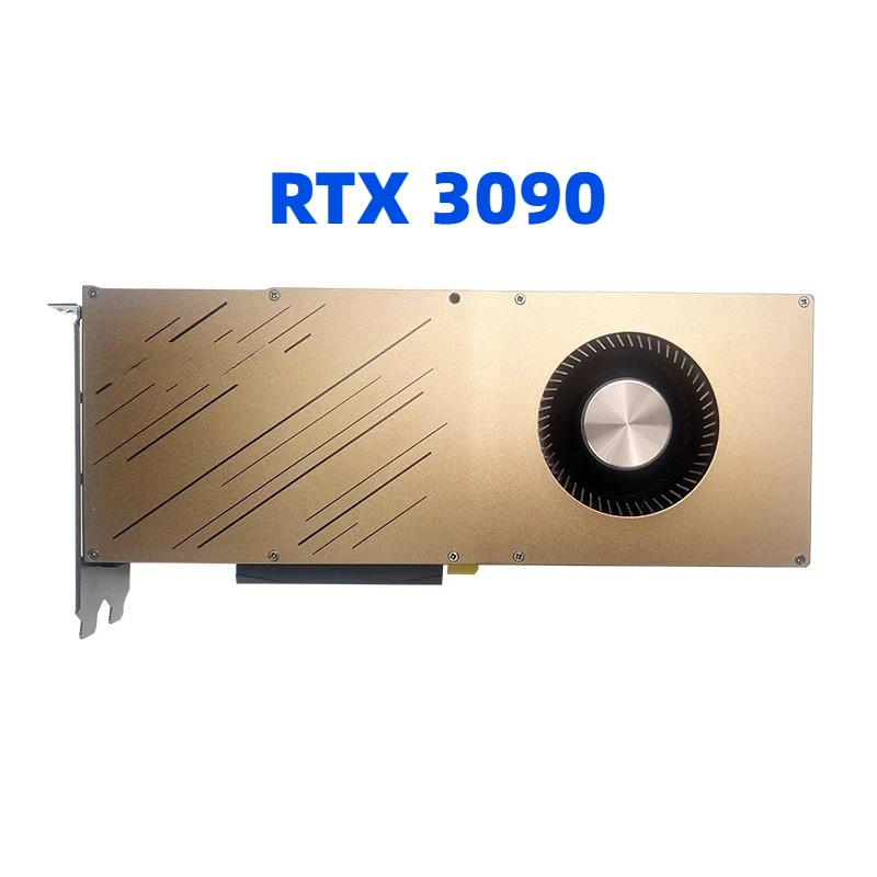 Original RTX 3090 discrete graphics card 24G public version 3080 Ti turbine AI deep learning modeling rendering
Original RTX 3090 discrete graphics card 24G public version 3080 Ti turbine AI deep learning modeling rendering
