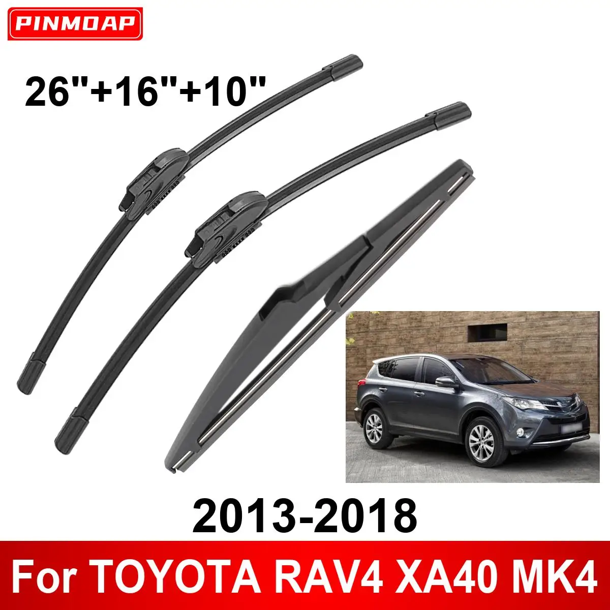 1/2/3/4/6 шт. автомобильный дворник для TOYOTA RAV4 XA40 MK4 2013-2018 передние и задние щетки стеклоочистителя, щетки, автоаксессуары 2014 2015 2016 2017
1/2/3/4/6 шт. автомобильный дворник для TOYOTA RAV4 XA40 MK4 2013-2018 передние и задние щетки стеклоочистителя, щетки, автоаксессуары 2014 2015 2016 2017