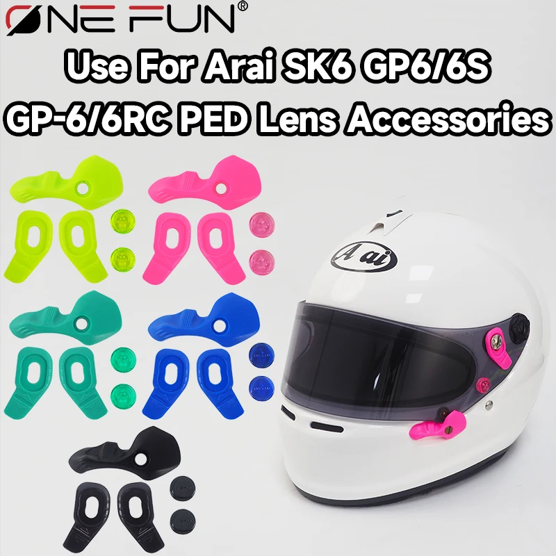 Aftermarket Parts Compatible with AR /AI SK6/GP6/S/RC/PED HelmetsColored Visor Screw Kit, Limit Clip, Push Handle, Buckle, Lock
Aftermarket Parts Compatible with AR /AI SK6/GP6/S/RC/PED HelmetsColored Visor Screw Kit, Limit Clip, Push Handle, Buckle, Lock