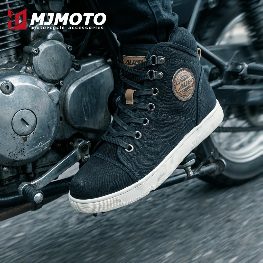 Retro Breathbale Motorcycle Riding Shoes Men Women Biker Shoes Motocross Shoes Anti-slip Motorbike Boot Casual Commuting Shoes
Retro Breathbale Motorcycle Riding Shoes Men Women Biker Shoes Motocross Shoes Anti-slip Motorbike Boot Casual Commuting Shoes
