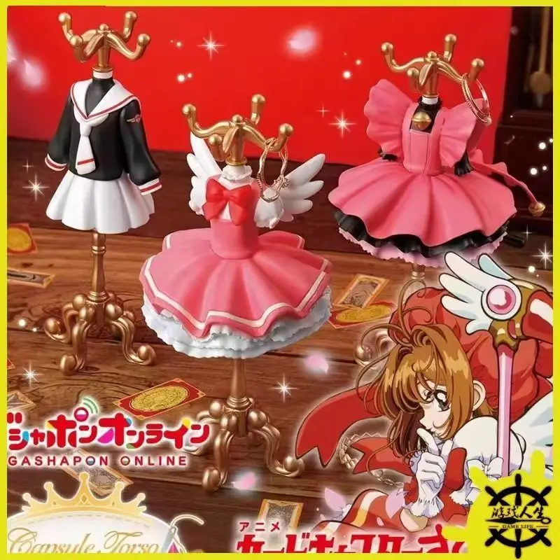 Bandai Namco Gashapon Cardcaptor Sakura Dress Hanger Blind Box Kero Anime Cosplay Costume Display Stand Collectible Toy For Fans
Bandai Namco Gashapon Cardcaptor Sakura Dress Hanger Blind Box Kero Anime Cosplay Costume Display Stand Collectible Toy For Fans