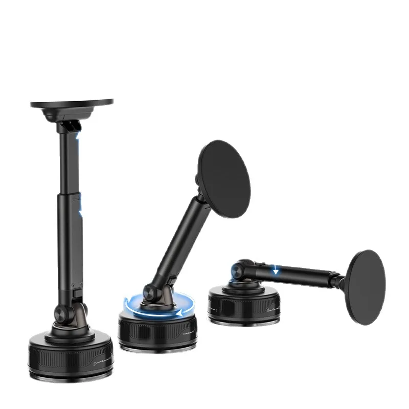 J34 Telescopic Car Magnetic Stand Metal Suction Cup 360° Rotation Adjustable Length Strong Adsorption Compatible with Phone
J34 Telescopic Car Magnetic Stand Metal Suction Cup 360° Rotation Adjustable Length Strong Adsorption Compatible with Phone