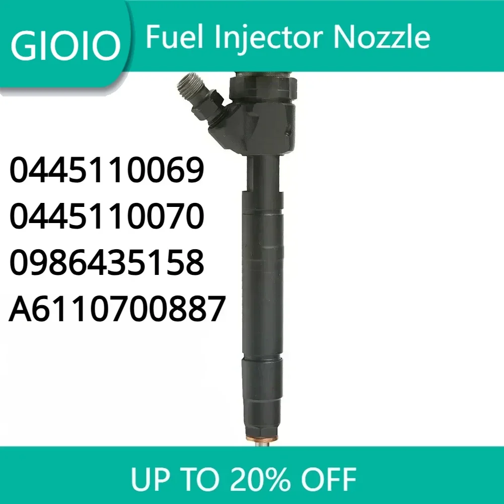 0445110070 0445110069 New Diesel Fuel Injector A6110700887 For Mercedes Benz Sprinter Vito V-Class 2.2 2.7 CDI
0445110070 0445110069 New Diesel Fuel Injector A6110700887 For Mercedes Benz Sprinter Vito V-Class 2.2 2.7 CDI