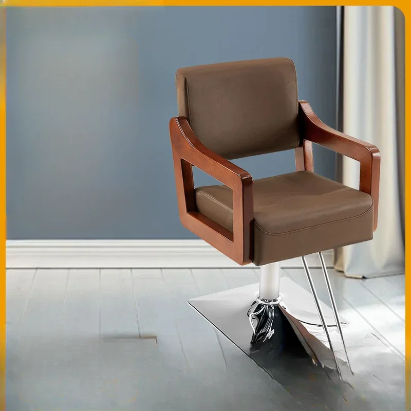Barber chair Solid wood armrest can be lifted and rotated Barber shop chair can be put down
Barber chair Solid wood armrest can be lifted and rotated Barber shop chair can be put down