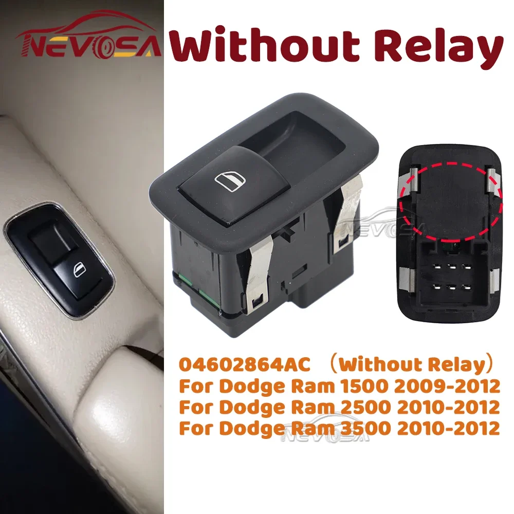Passenger Switch Button For Dodge Journey Charger Ram 1500 2500 3500 Chrysler 300 charger SE 56046832AB Electric Window Control
Passenger Switch Button For Dodge Journey Charger Ram 1500 2500 3500 Chrysler 300 charger SE 56046832AB Electric Window Control