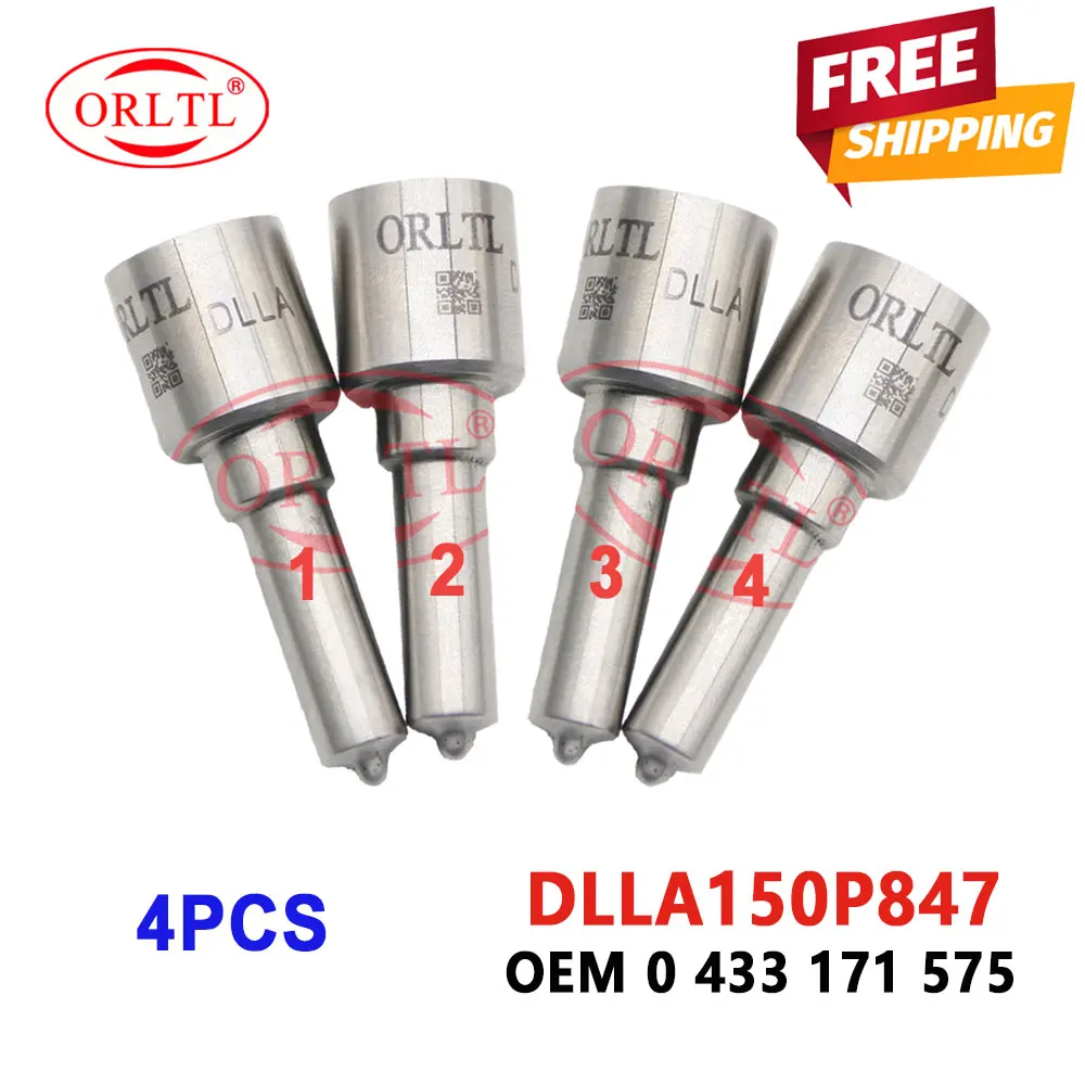 4 PCS DLLA150P847 Spray Nozzle DLLA 150 P 847 Diesel Injector Nozzle DLLA 150P847 DLLA 150P 847 for Bosch Injector 0433171575
4 PCS DLLA150P847 Spray Nozzle DLLA 150 P 847 Diesel Injector Nozzle DLLA 150P847 DLLA 150P 847 for Bosch Injector 0433171575