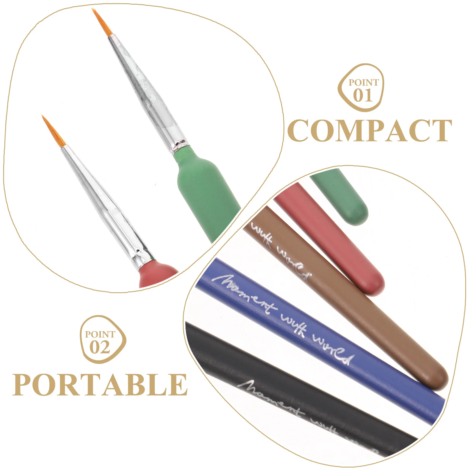 5 Pcs Painting Brush Set Chinese Watercolor Brushes Calligraphy Pen Pens for Hook Line Ink
5 Pcs Painting Brush Set Chinese Watercolor Brushes Calligraphy Pen Pens for Hook Line Ink