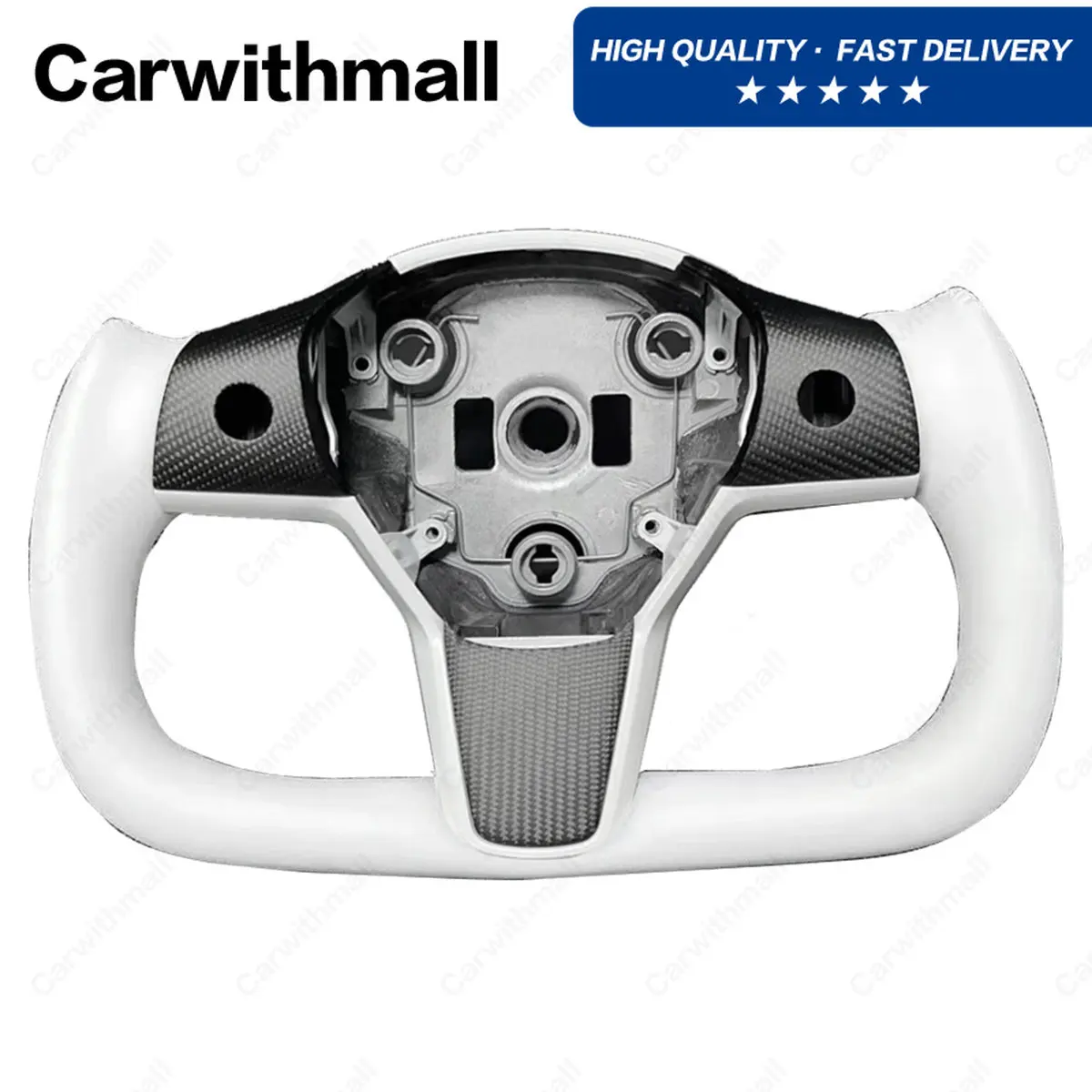 Yoke Carbon Fiber Steering Wheel for Tesla Model 3 Model Y 2017 2018 2019 2020 2021 2022 2023 NO Buttons(with Heated)
Yoke Carbon Fiber Steering Wheel for Tesla Model 3 Model Y 2017 2018 2019 2020 2021 2022 2023 NO Buttons(with Heated)
