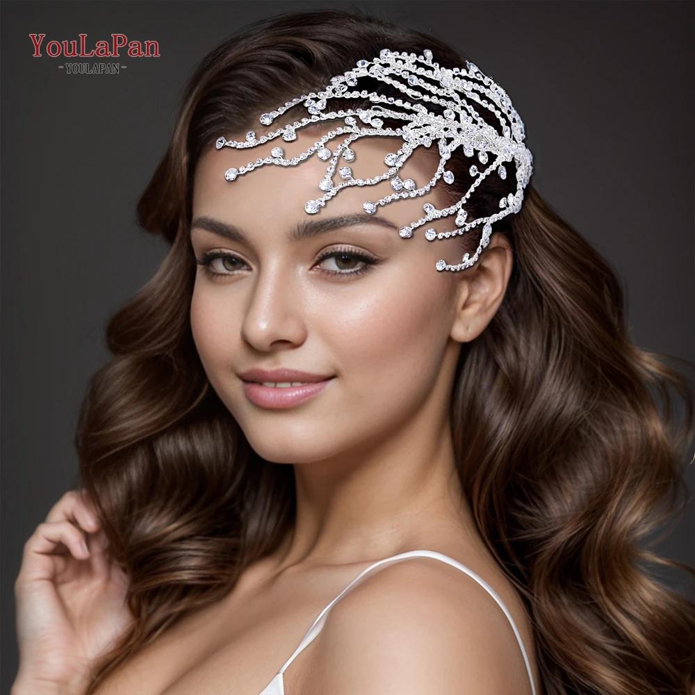 TOPQUEEN Bridal Hair Comb with Drill Chain Wedding Hair Accessories Party Bride Headpiece with Comb Bridesmaid Hair Clip HP562
TOPQUEEN Bridal Hair Comb with Drill Chain Wedding Hair Accessories Party Bride Headpiece with Comb Bridesmaid Hair Clip HP562