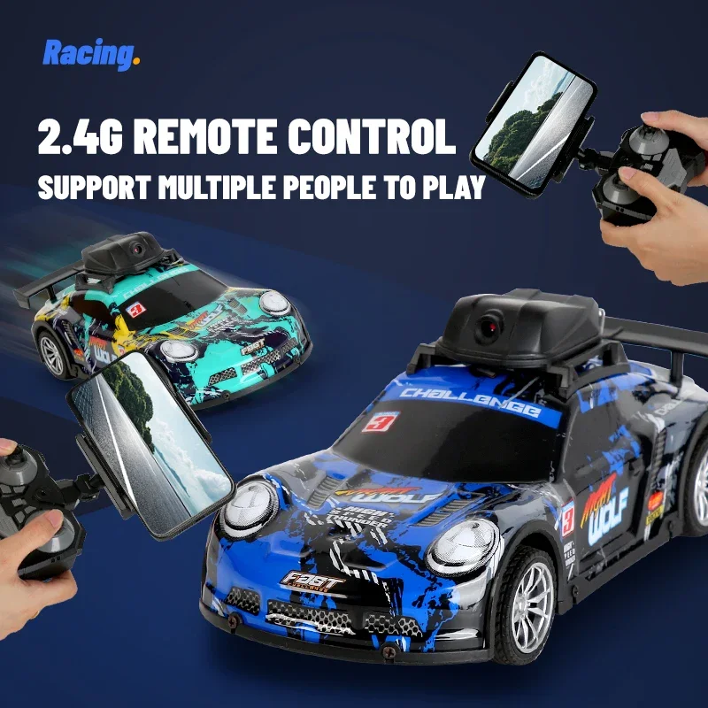 Camera Rc Car with Light HD Remote Control Sports Car Wifi App Control Pvc Car Electric Drift Racing Car for Boys Kids Gift
Camera Rc Car with Light HD Remote Control Sports Car Wifi App Control Pvc Car Electric Drift Racing Car for Boys Kids Gift