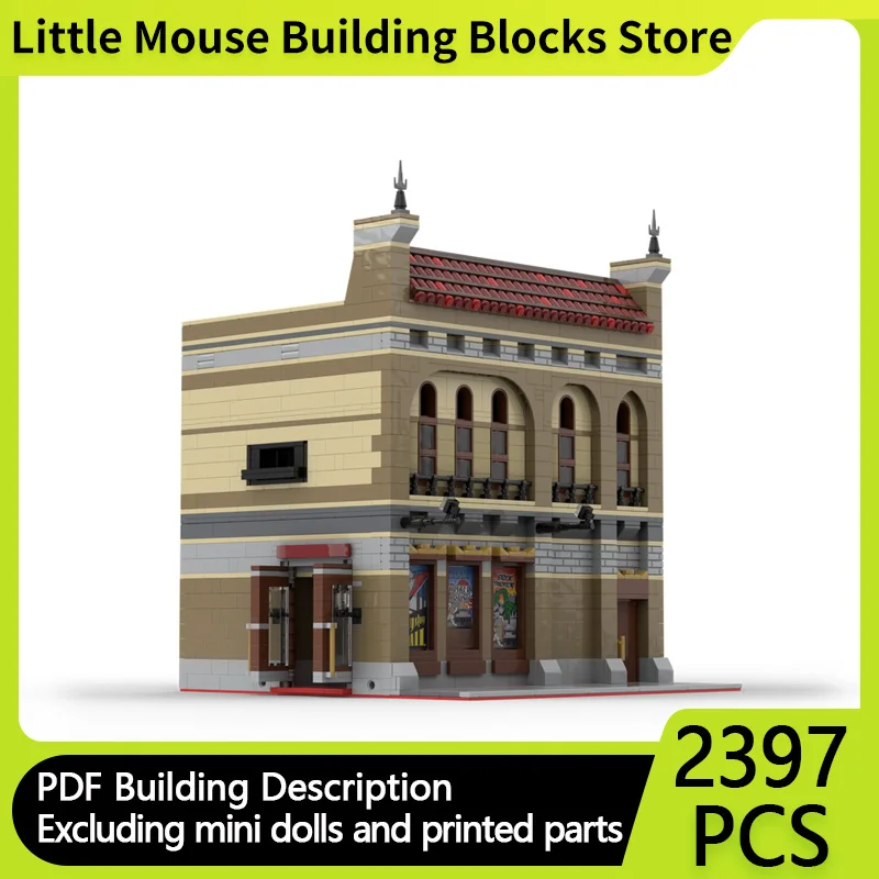 City Street View Model MOC Building Bricks Palace Cinema Extension Modular Technology Gifts Holiday Assemble Children Toys Suit 
City Street View Model MOC Building Bricks Palace Cinema Extension Modular Technology Gifts Holiday Assemble Children Toys Suit
