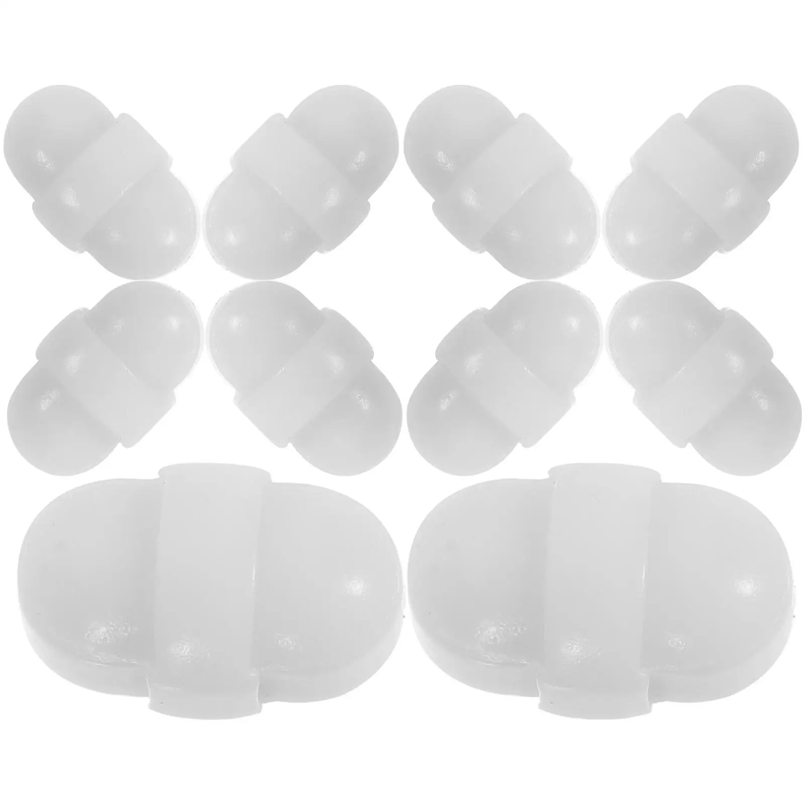 10 Pcs Magnetic Stirrer Bars Cylindrical PTFE Rods Lab Hot Plate Stirrers White Mixer 4x8mm Teaching Equipment
10 Pcs Magnetic Stirrer Bars Cylindrical PTFE Rods Lab Hot Plate Stirrers White Mixer 4x8mm Teaching Equipment