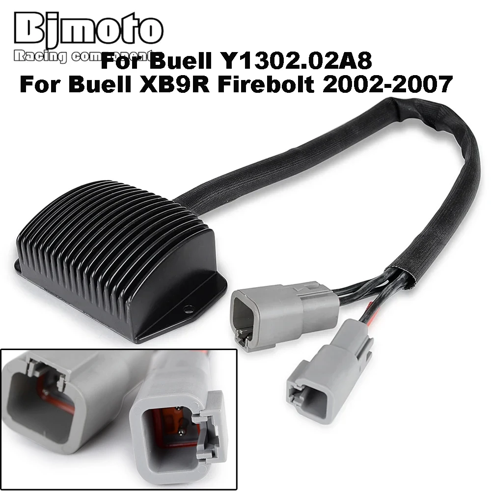 12V Regulator Rectifier For Buell XB9R XB 9 R Firebolt 2002-2007 2003 04 Y1302.02A8 Motorcycle Voltage Rectifiers 2003 2004 2005
12V Regulator Rectifier For Buell XB9R XB 9 R Firebolt 2002-2007 2003 04 Y1302.02A8 Motorcycle Voltage Rectifiers 2003 2004 2005