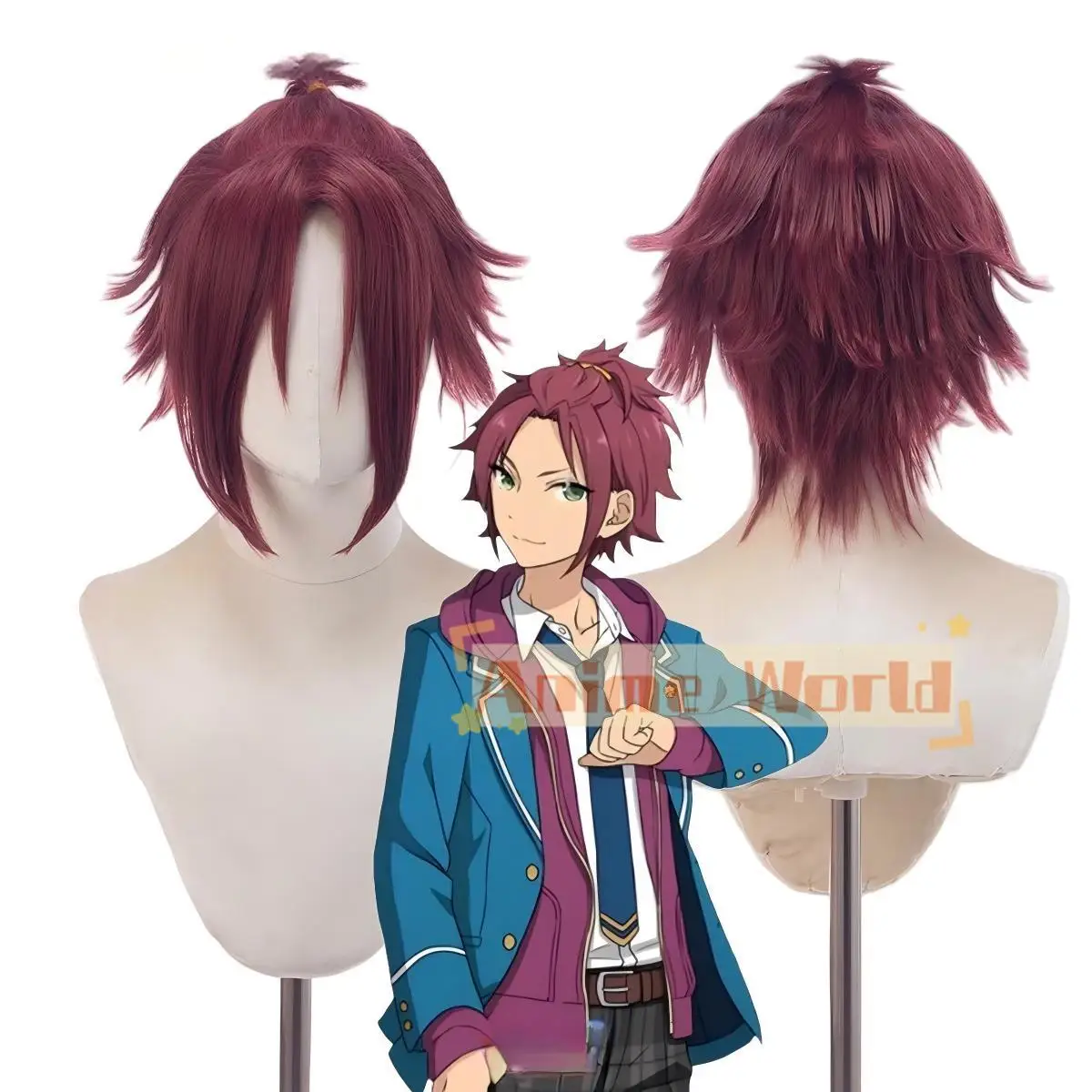 Парик для косплея Аниме Ensemble Stars Mao Isara, реквизит для Хэллоуина и карнавальных вечеринок, синтетические волосы, термостойкое волокно
Парик для косплея Аниме Ensemble Stars Mao Isara, реквизит для Хэллоуина и карнавальных вечеринок, синтетические волосы, термостойкое волокно