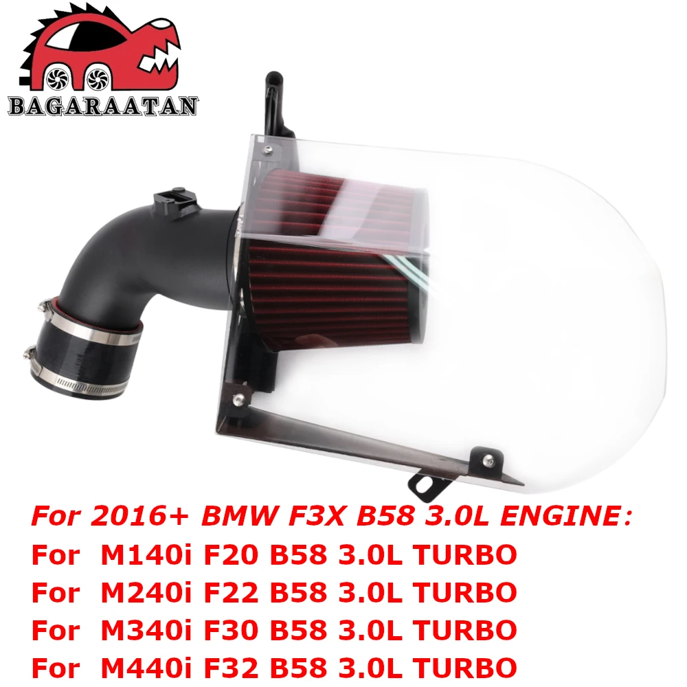 F3X B58 3.0L ENGINE Cold Air Intake Kit For BMW 140i 240i 340i 440i 2016+ Inlet System Induction Parts
F3X B58 3.0L ENGINE Cold Air Intake Kit For BMW 140i 240i 340i 440i 2016+ Inlet System Induction Parts