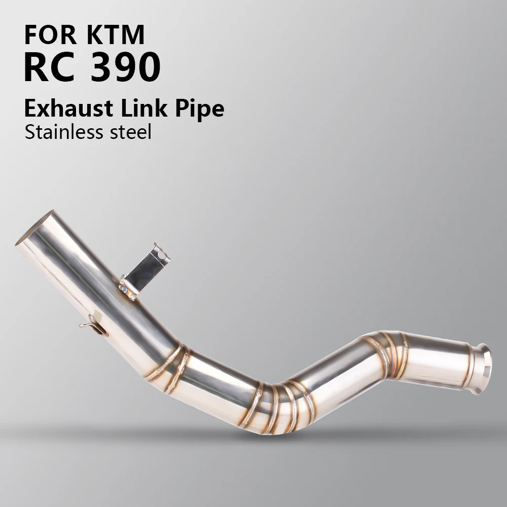 Motorcycle Exhaust System Escape Stainless Steel High position Middle Link Pipe Connect 51MM Muffler For Duke390 RC390
Motorcycle Exhaust System Escape Stainless Steel High position Middle Link Pipe Connect 51MM Muffler For Duke390 RC390