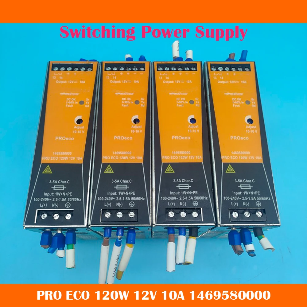 PRO ECO 120W 12V 10A 1469580000 Switching Power Supply Work Fine High Quality Fast Ship
PRO ECO 120W 12V 10A 1469580000 Switching Power Supply Work Fine High Quality Fast Ship