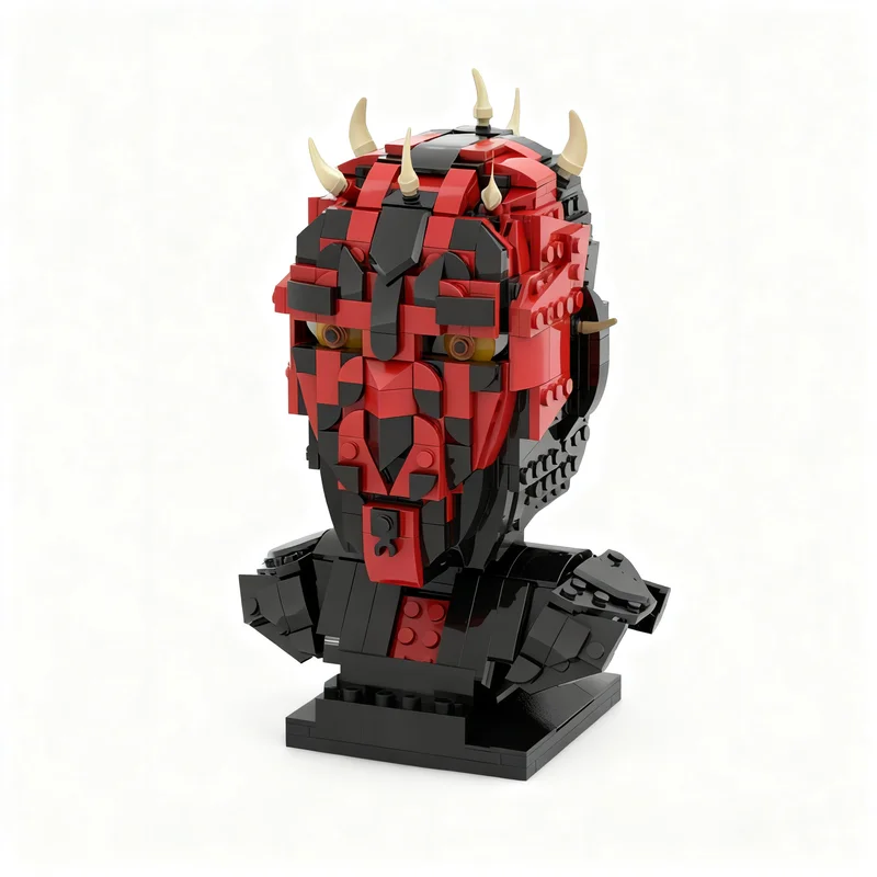 592PCS MOC Space War Maul Helmet Collection Model Custom Puzzle DIY Creative Ideas Kids Toy Birthday Gift Assembly Child Blocks
592PCS MOC Space War Maul Helmet Collection Model Custom Puzzle DIY Creative Ideas Kids Toy Birthday Gift Assembly Child Blocks