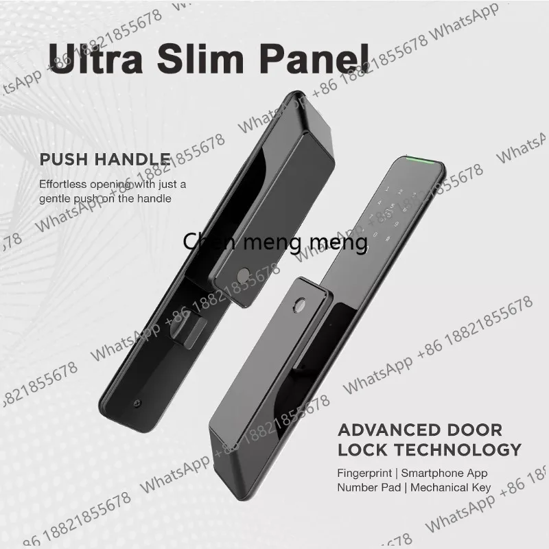 KX2 TT Lock Bluetooth Full-automatic Electronic Smart Door Lock With Biometric Fingerprint APP NFC Key Unlock
KX2 TT Lock Bluetooth Full-automatic Electronic Smart Door Lock With Biometric Fingerprint APP NFC Key Unlock