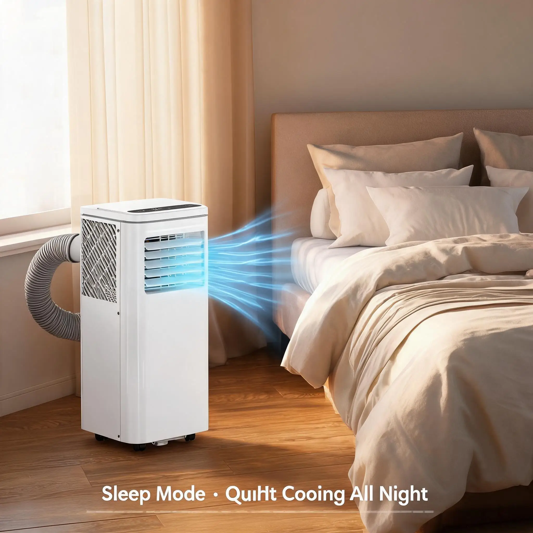 8000 BTU Portable Air Conditioner 3 In 1 Cooling Dehumidifier And Fan Unit Cools Up To 450 Sq Ft Ultra Quiet 65dB Or Less With Remote Control Window Kit Included Easy Installation For Home Room Office
8000 BTU Portable Air Conditioner 3 In 1 Cooling Dehumidifier And Fan Unit Cools Up To 450 Sq Ft Ultra Quiet 65dB Or Less With Remote Control Window Kit Included Easy Installation For Home Room Office